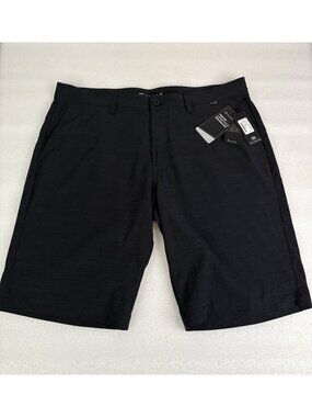 NWT Travis Mathew All In Golf Shorts Men’s 36 Waist 11” Inseam Stretch Black